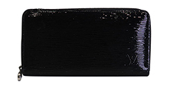 Louis Vuitton Zippy Wallet, Electric Epi, Black, B, DB, RCT, CA0163, 3*